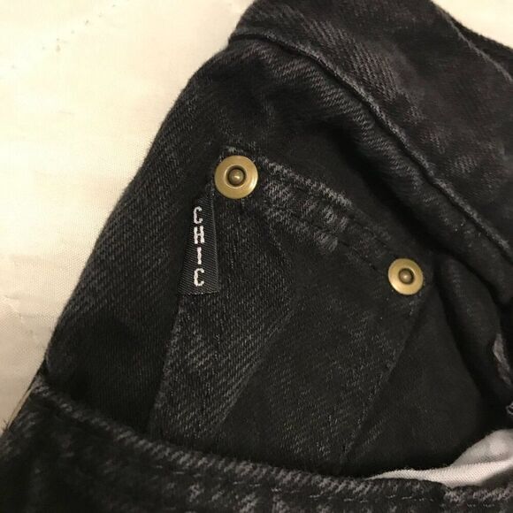 Chic made in USA black jeans size 18 - Picture 3 of 6